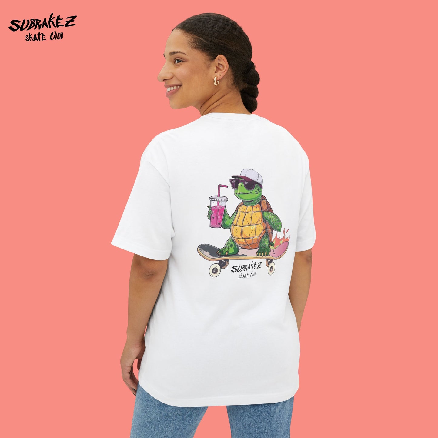 Oversized Boxy Fit Tee D01
