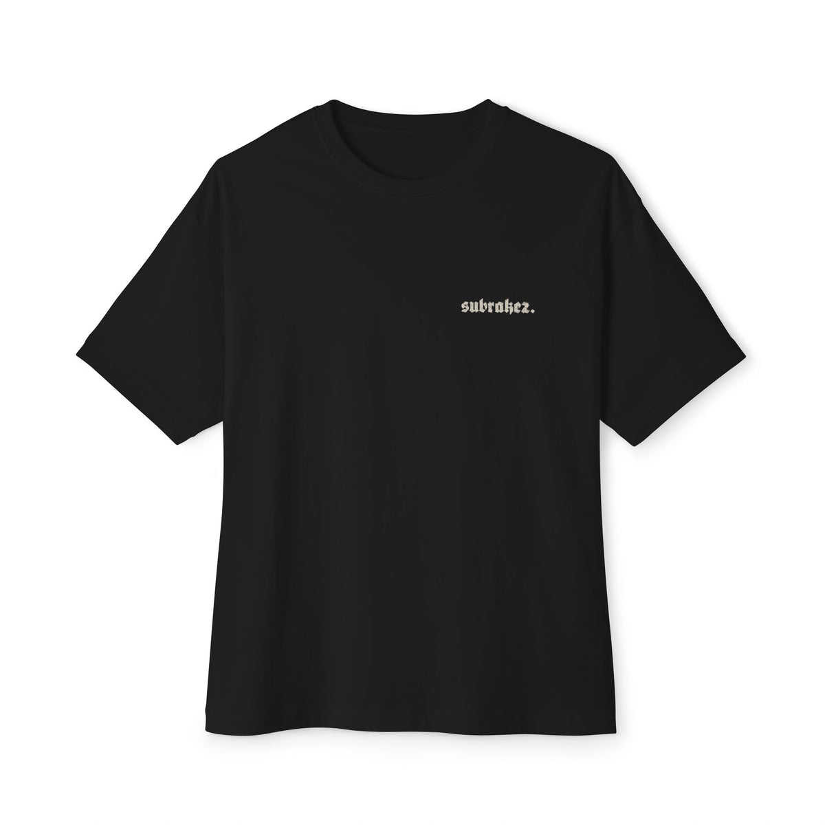 Oversized Boxy Fit Tee D08