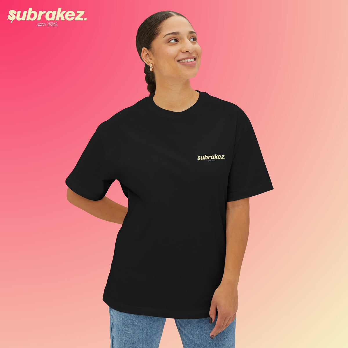 Oversized Boxy Fit Tee D20