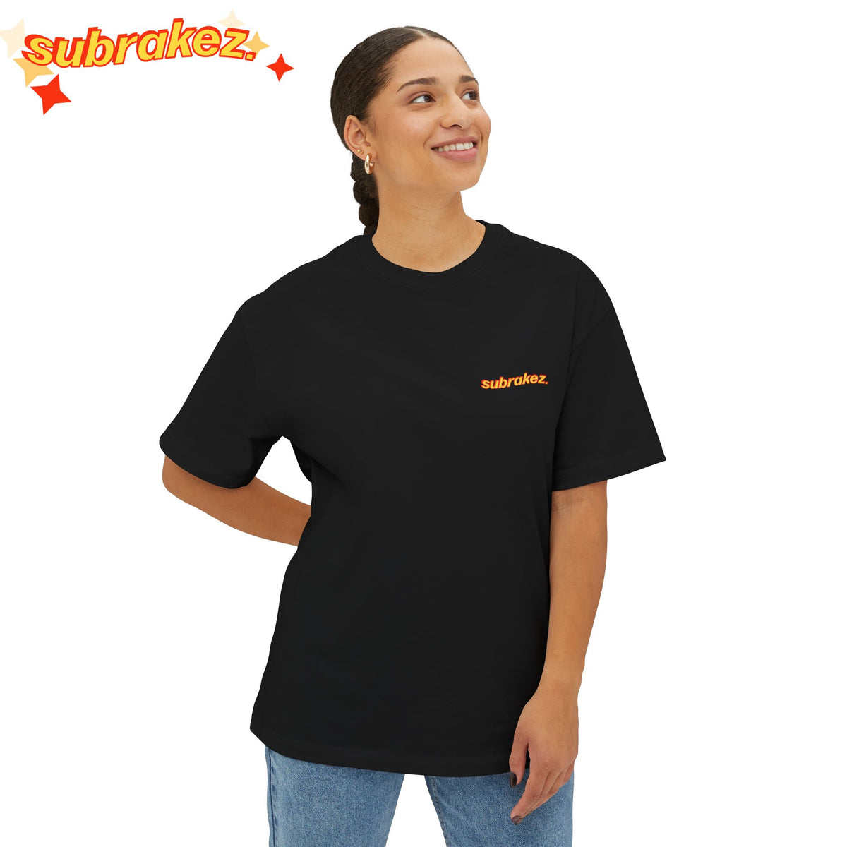 Oversized Boxy Fit Tee D25