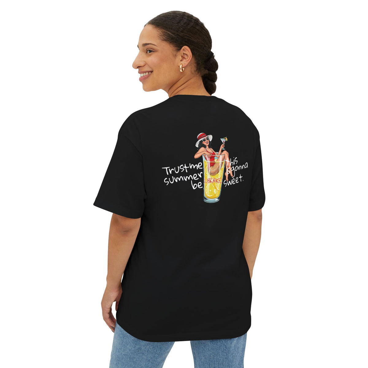 Oversized Boxy Fit Tee D12